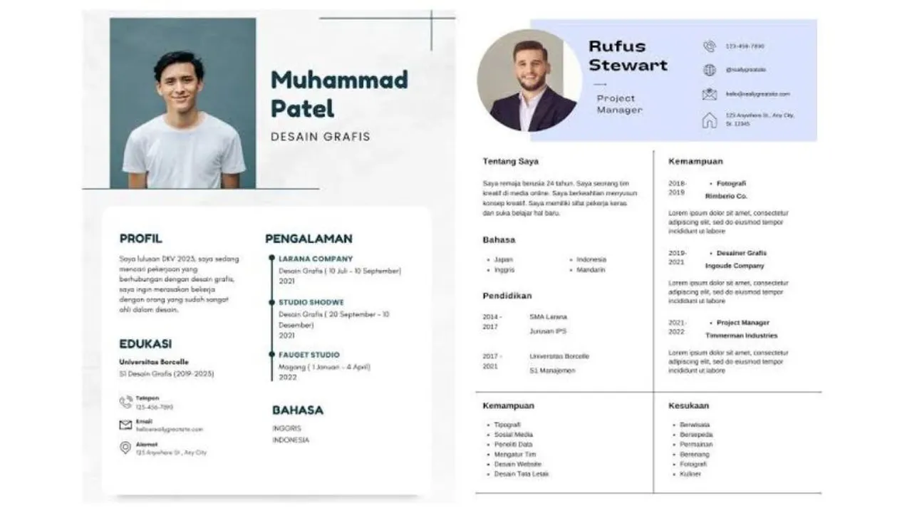 Cara Membuat CV dengan Mudah dan Menarik