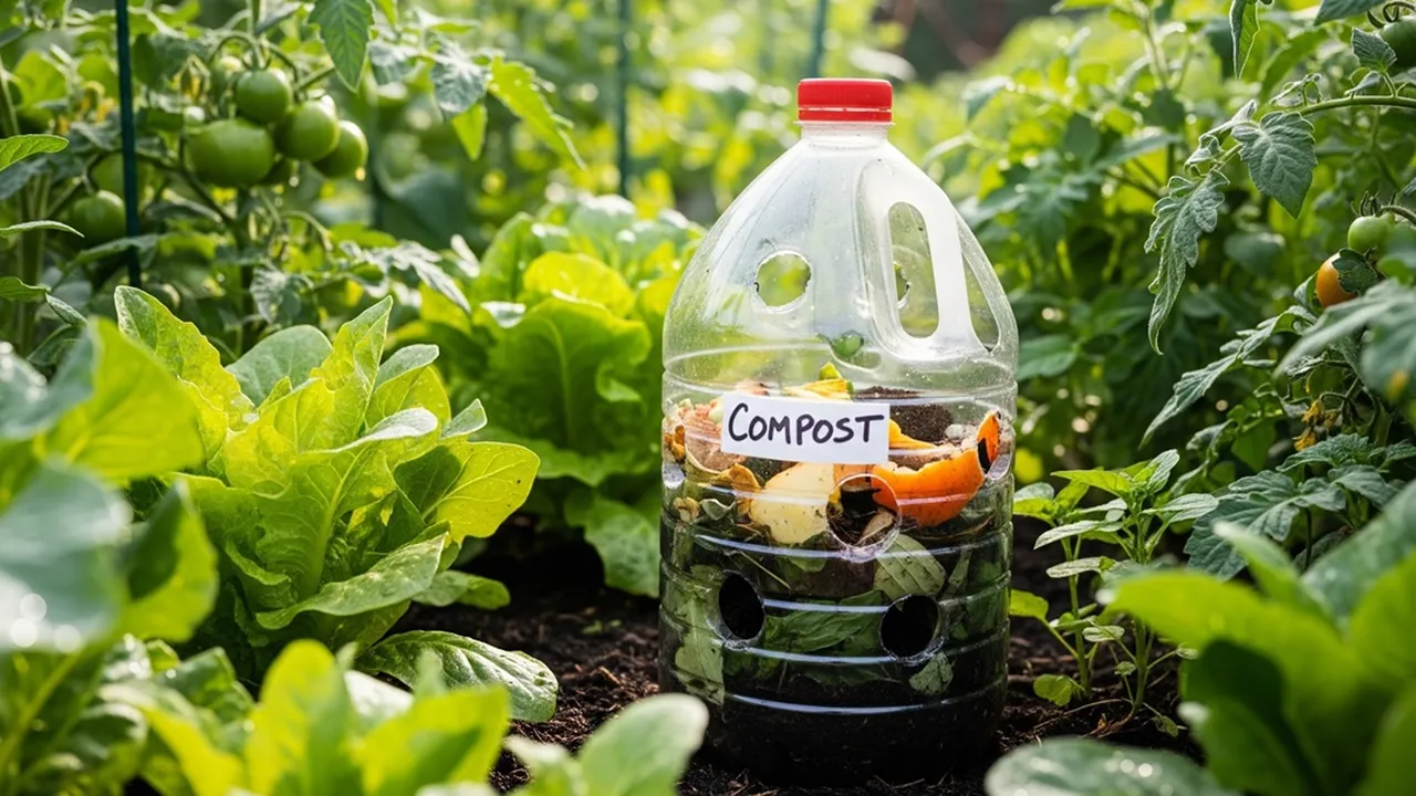 Cara Membuat Galon Komposter Sendiri untuk Kebun Organik di Rumah