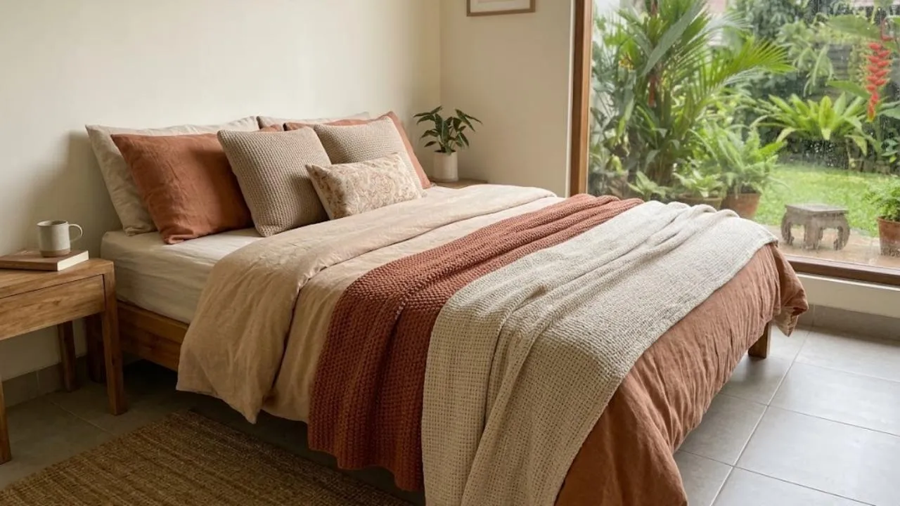 Cara Membuat Kamar Tidur Terasa Hangat saat Hujan Tanpa Pemanas, Nyaman dan Hemat Energi