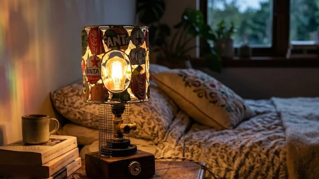 Cara Membuat Lampu Tidur DIY dari Barang Bekas, Modal Kecil Berpeluang Jadi Cuan