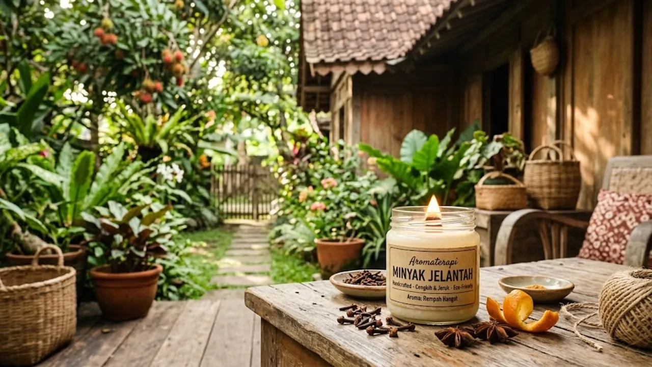 Cara Membuat Lilin Aromaterapi dari Minyak Jelantah, Solusi Kreatif Memanfaatkan Sisa Dapur