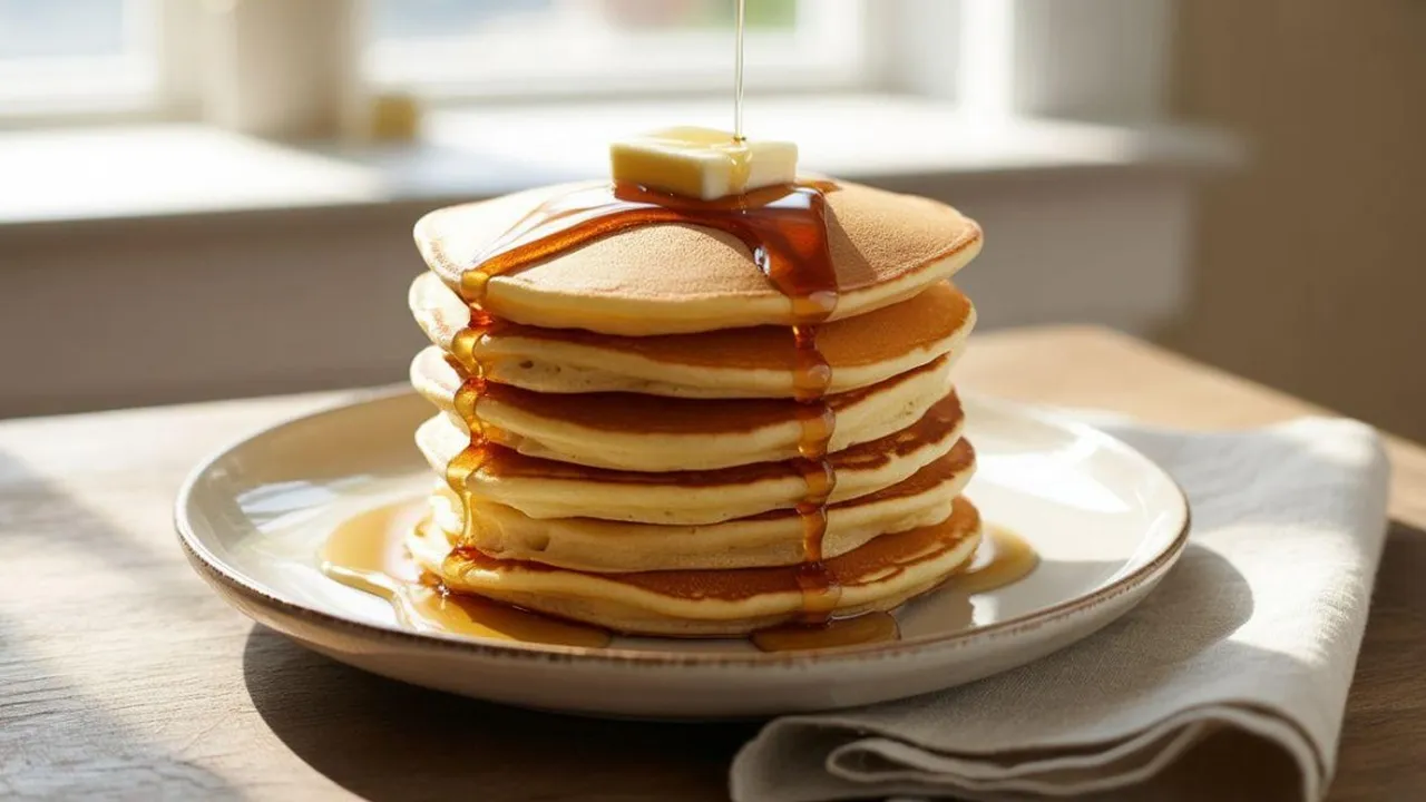 Cara Membuat Pancake Fluffy yang Lembut, Tebal, dan Mengembang Sempurna