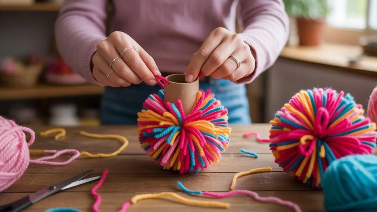 Cara Membuat Pom Pom dari Benang Wol, Mudah dan Seru untuk Pemula