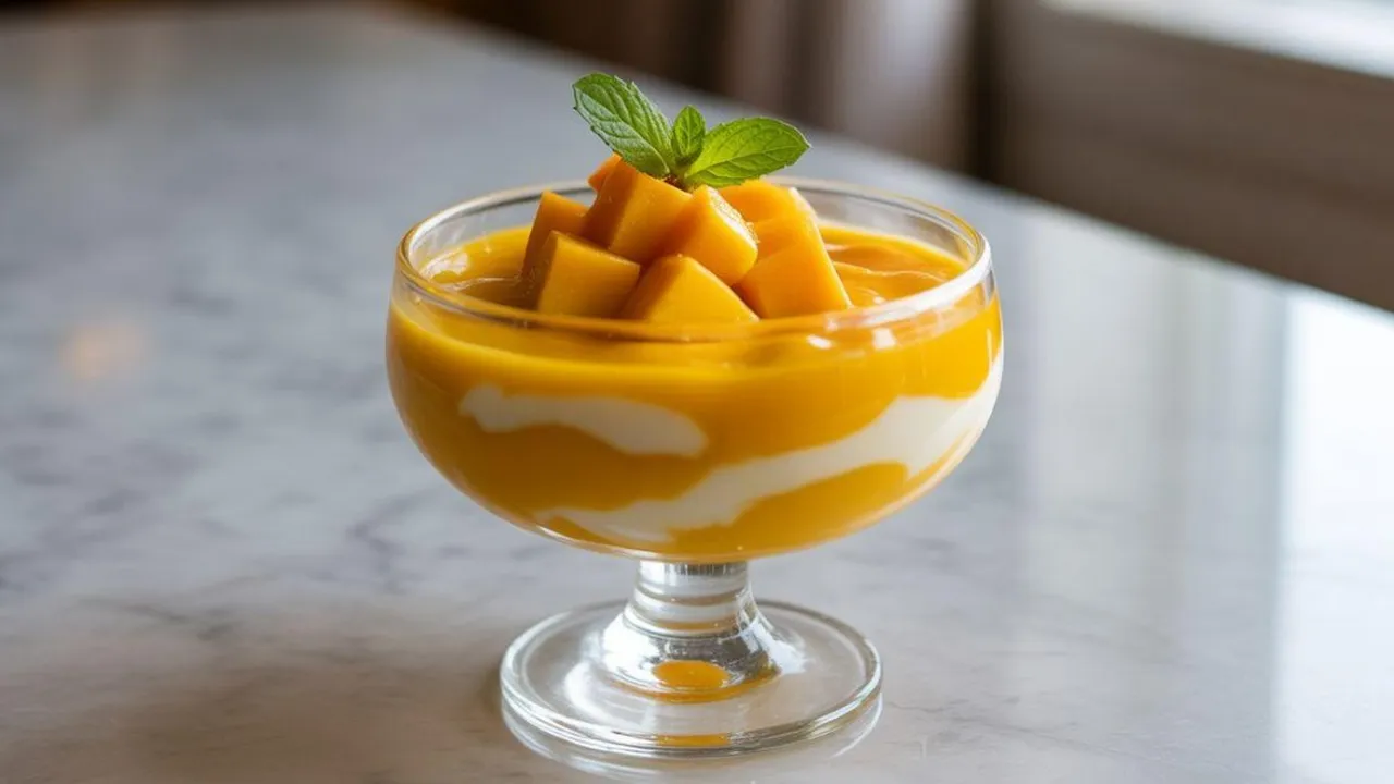 Cara Membuat Puding Mangga yang Lembut dan Menyegarkan