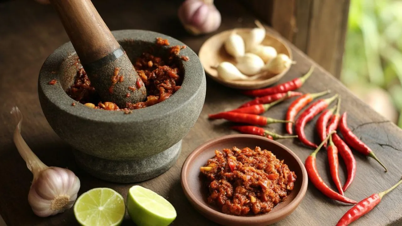 Cara Membuat Sambal Terasi yang Pedas dan Nikmat, dari Mentah hingga Goreng