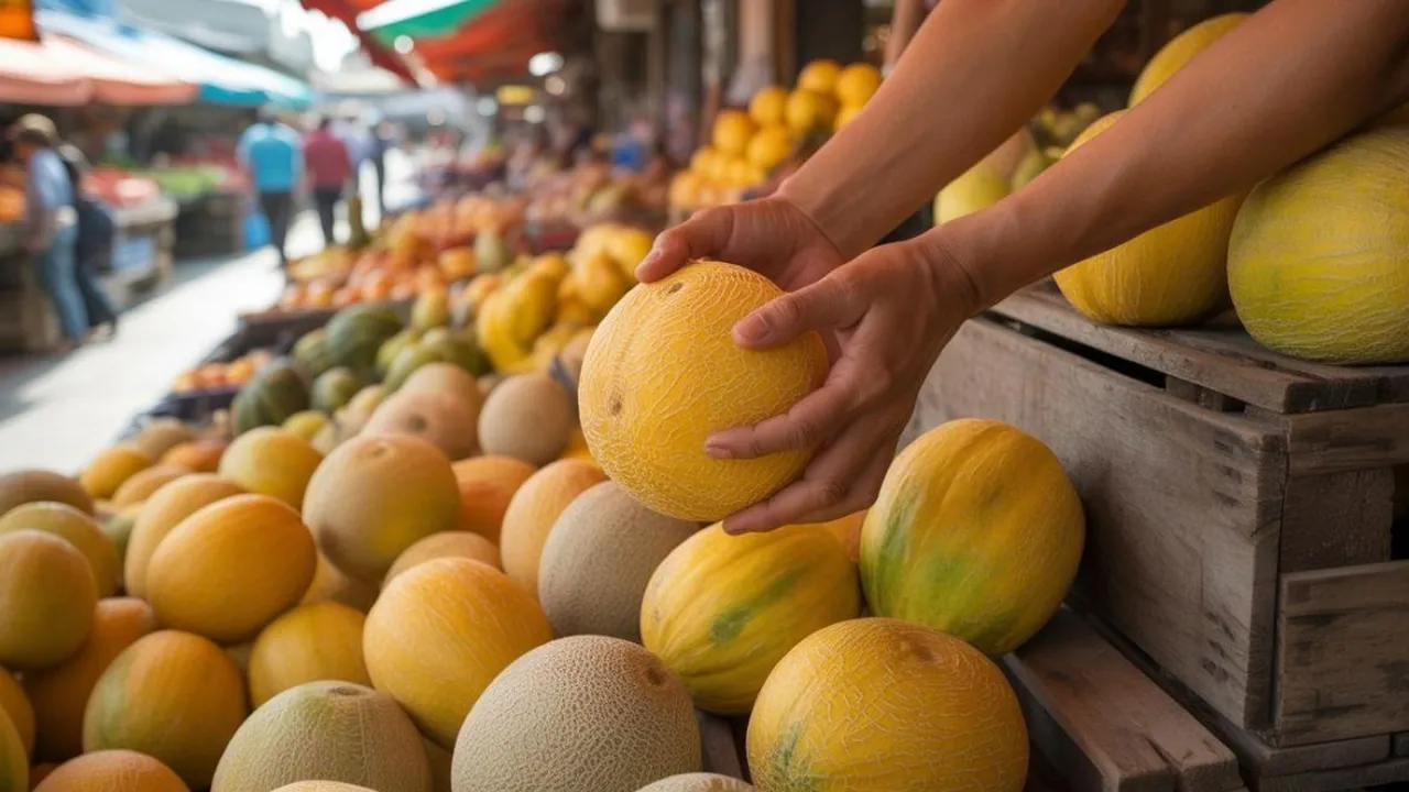 cara memilih melon yang bagus dan manis