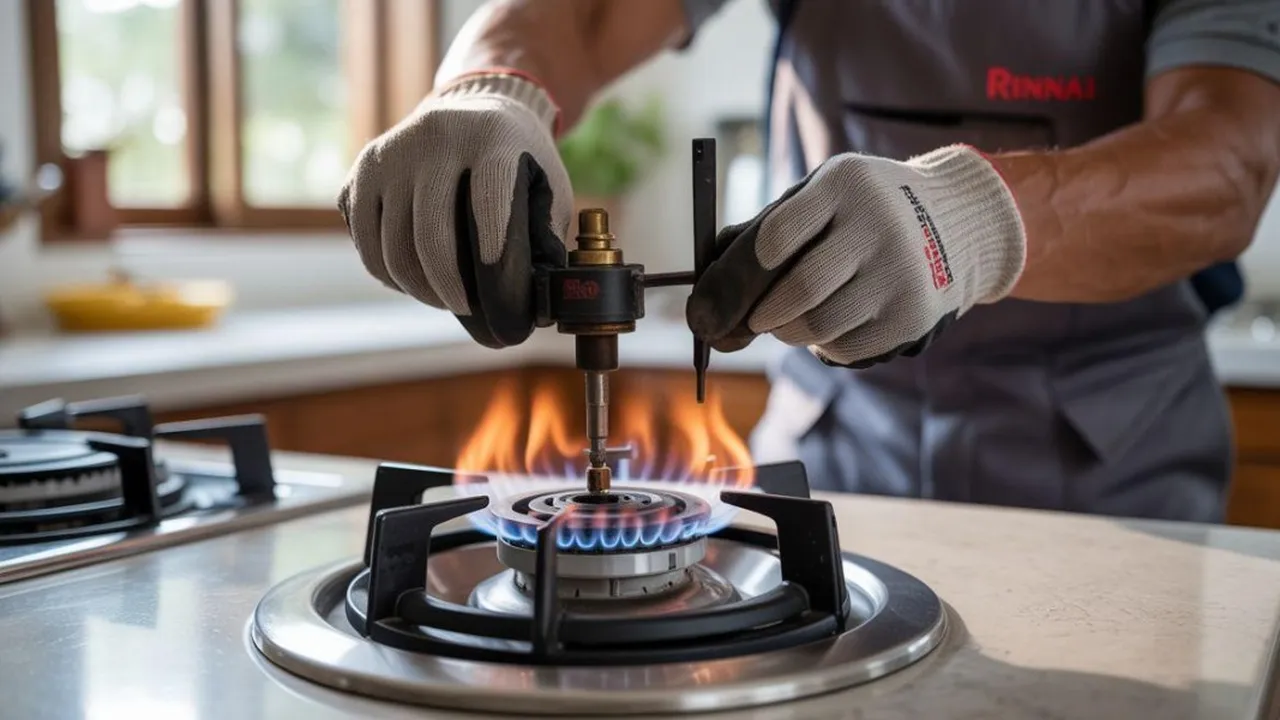Cara Memperbaiki Kompor Gas Rinnai Api Merah dengan Mudah dan Aman
