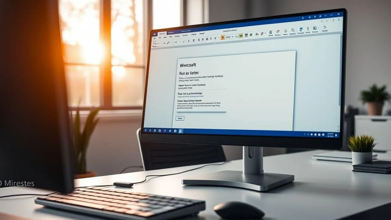 Cara Memperbaiki Word yang Tidak Bisa Diketik: Solusi Lengkap dan Praktis