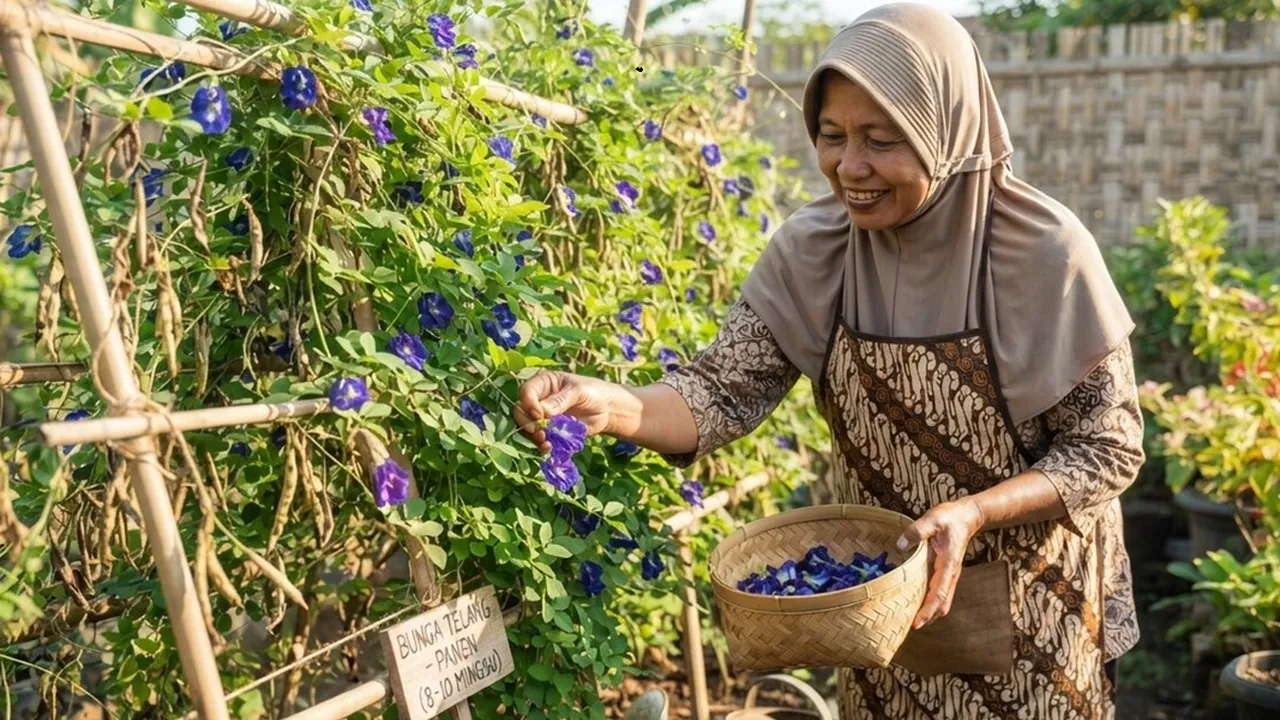 Cara Menanam Bunga Telang dari Biji, 7 Langkah Mudah Subur dan Cepat Berbunga Cara Menanam Bunga Telang dari Biji, 7 Langkah Mudah Subur dan Cepat Berbunga