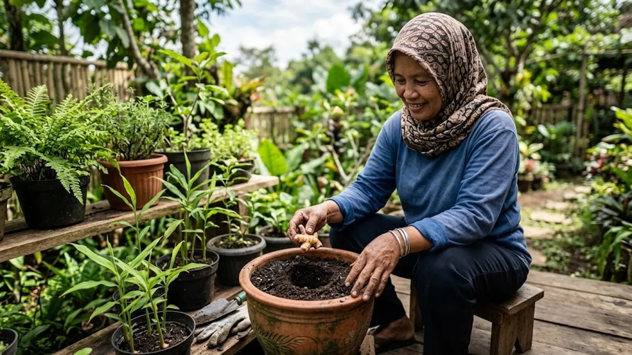 Cara Menanam Jahe dari Sisa Dapur hingga Bisa Dipanen Sendiri, Begini Triknya