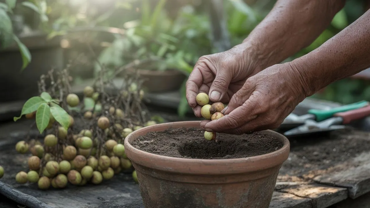 Cara Menanam Kelengkeng dari Biji dan Bibit agar Cepat Berbuah Lebat