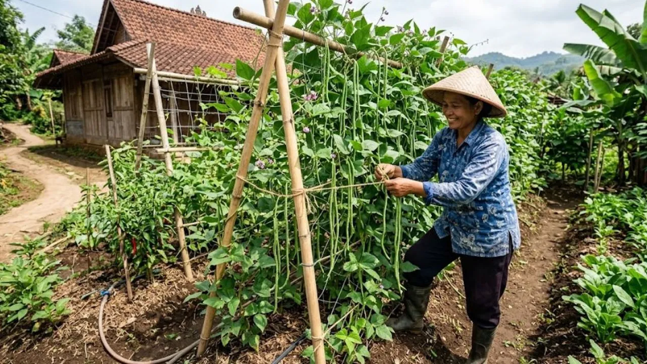 Cara Menanam Kacang Panjang di Lahan Sempit, Panduan Mudah untuk Panen Melimpah