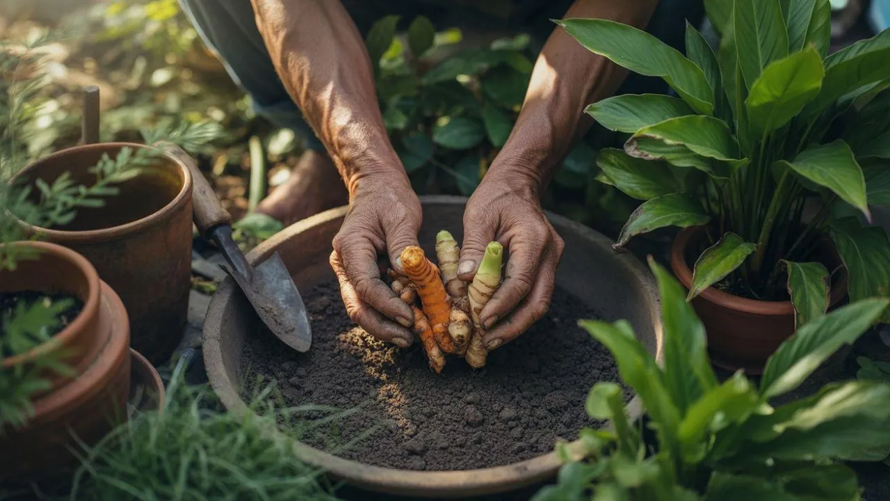 Cara Menanam Kunyit dan Lengkuas di Rumah, Panduan Lengkap dari Rimpang hingga Panen