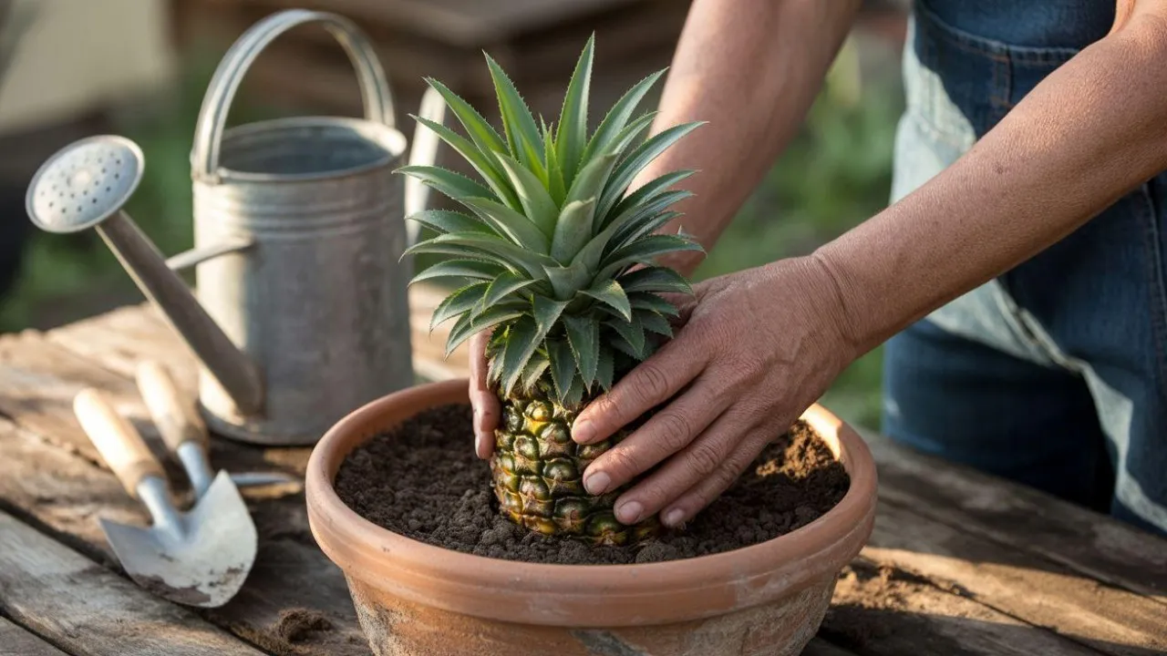 Cara Menanam Nanas dari Mahkotanya di Rumah Agar Cepat Berbuah