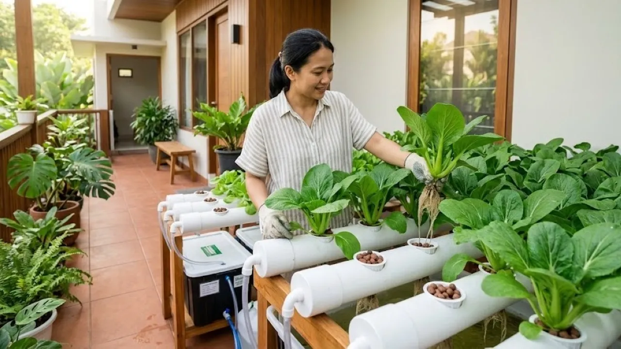 Cara Menanam Sawi Hidroponik, Panen Sayur Segar Tanpa Perlu Lahan Tanah