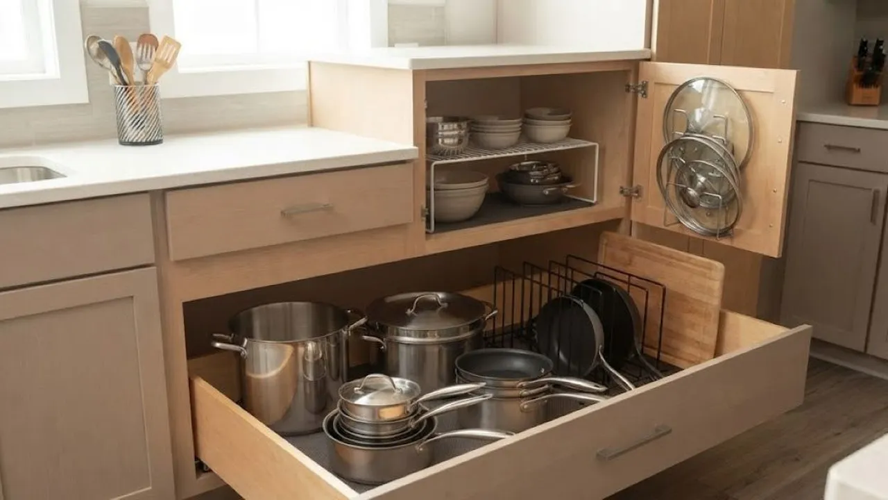 Cara Menata Panci dan Wajan agar Tidak Memenuhi Kabinet, Dapur Lebih Rapi dan Praktis