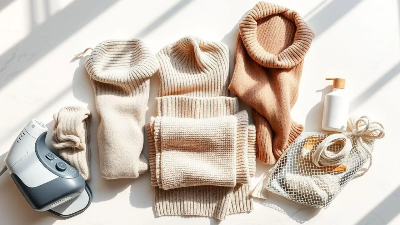 Cara Mencuci Knitwear: Panduan Lengkap Merawat Baju Rajut Agar Tetap Awet