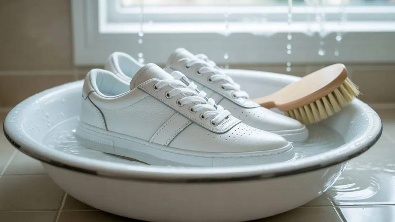 Cara Mencuci Sepatu Putih Agar Tidak Rusak