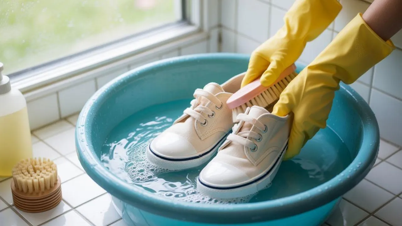 Cara Mencuci Sepatu Sekolah yang Benar dan Efektif