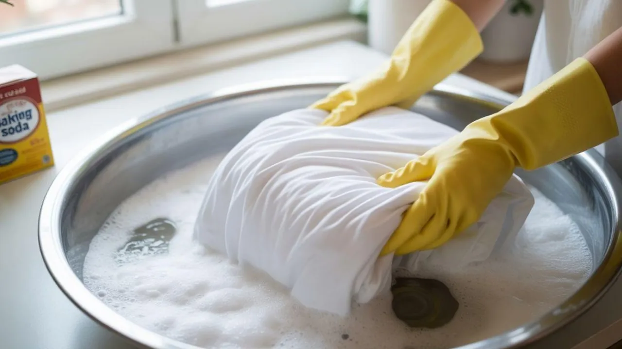 Cara Mencuci Sprei dengan Baking Soda