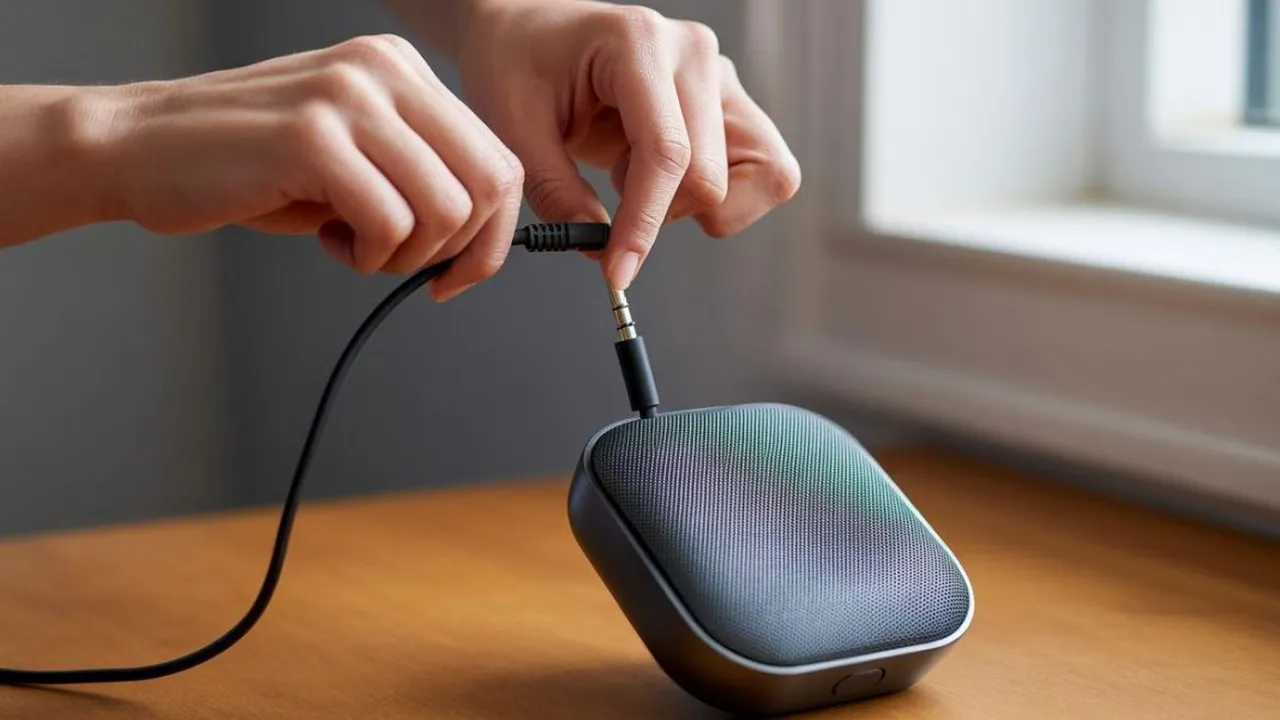 Cara Menggunakan AUX pada Speaker Bluetooth