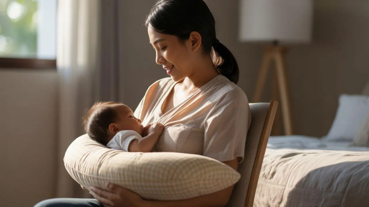 Cara Menggunakan Bantal Menyusui Bayi dengan Benar dan Aman
