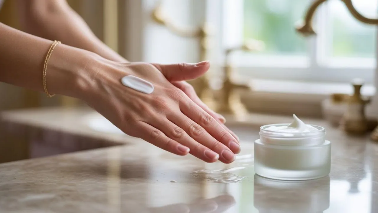 cara menggunakan body cream