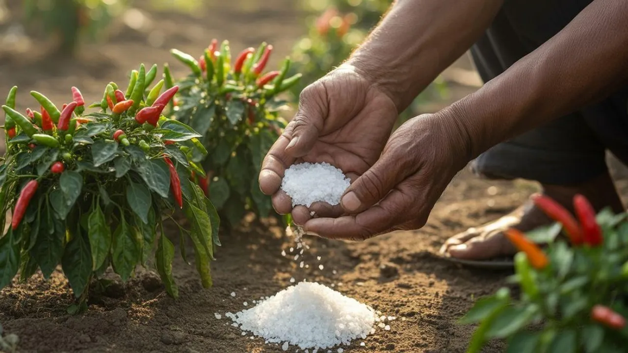 Cara Menggunakan Garam untuk Tanaman Cabai agar Subur dan Berbuah Lebat
