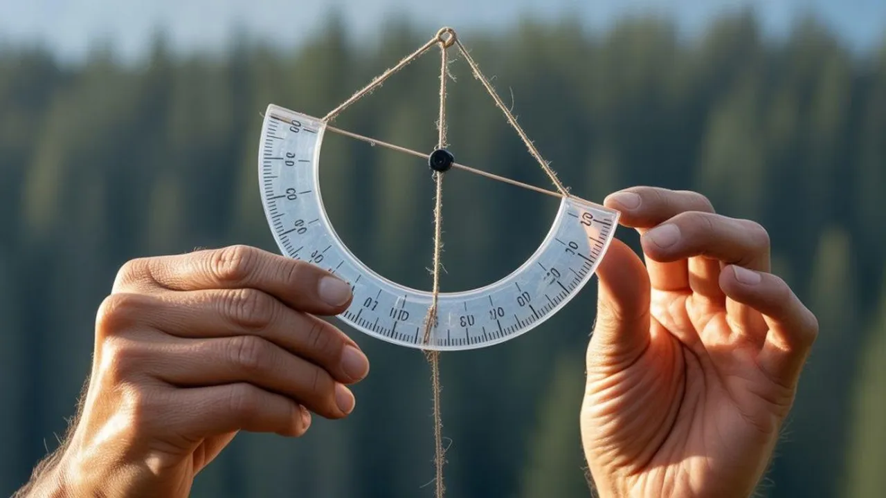 Cara Menggunakan Klinometer Sederhana, Panduan Lengkap Mengukur Sudut dan Tinggi Benda