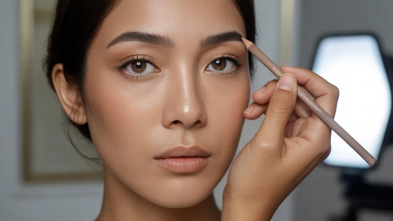Cara Menggunakan Pensil Alis Agar Terlihat Natural