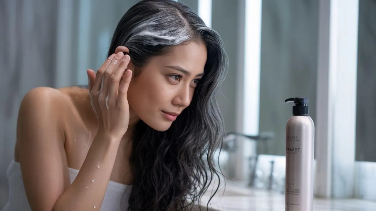 Cara Menggunakan Shampo Metal untuk Memanjangkan Rambut