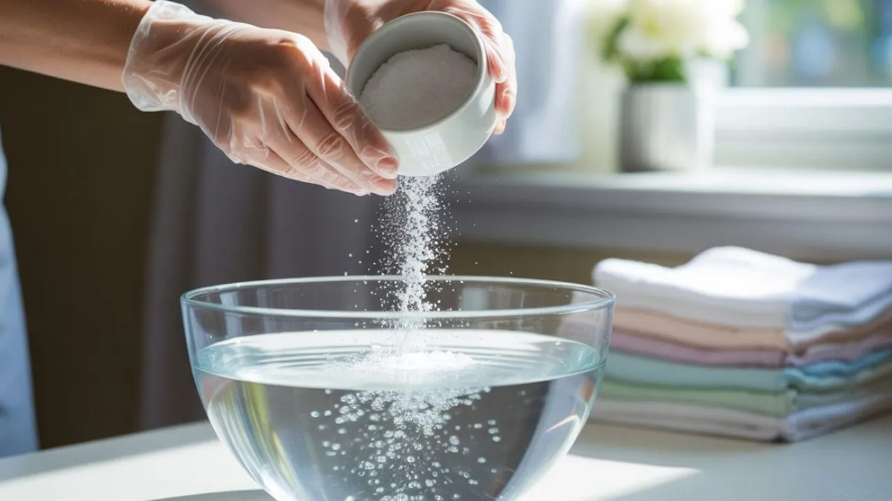Cara Menggunakan Sodium Percarbonate untuk Pakaian