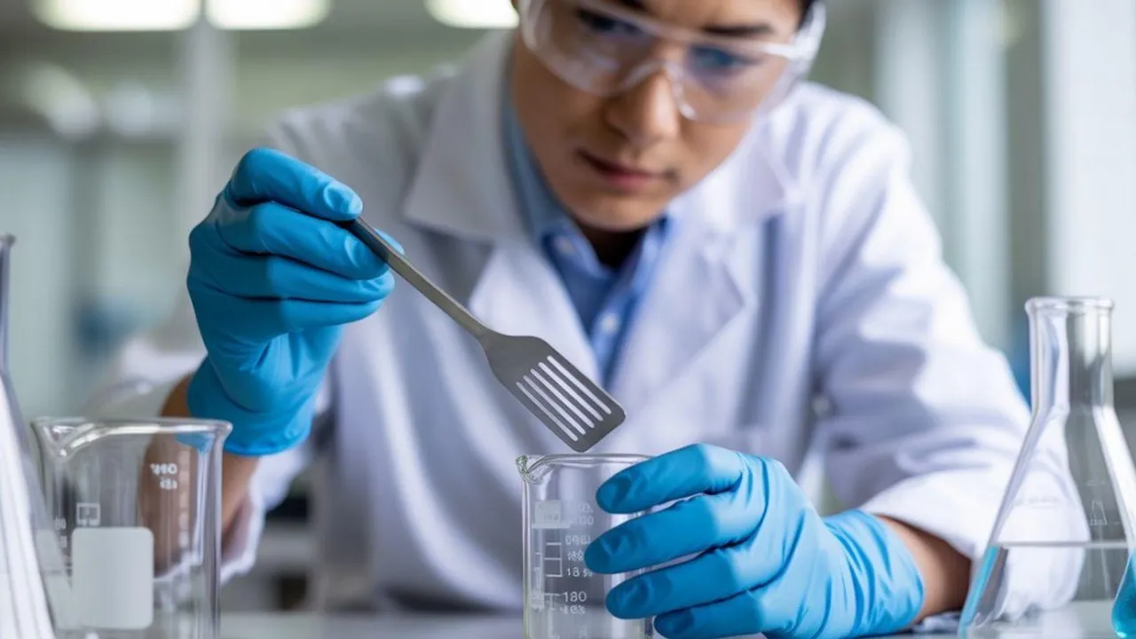 Cara Menggunakan Spatula Laboratorium dengan Benar dan Aman