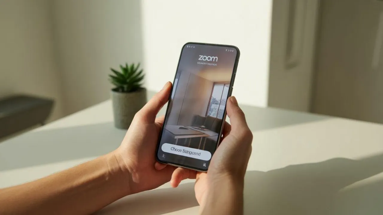 Cara Menggunakan Virtual Background di Zoom HP
