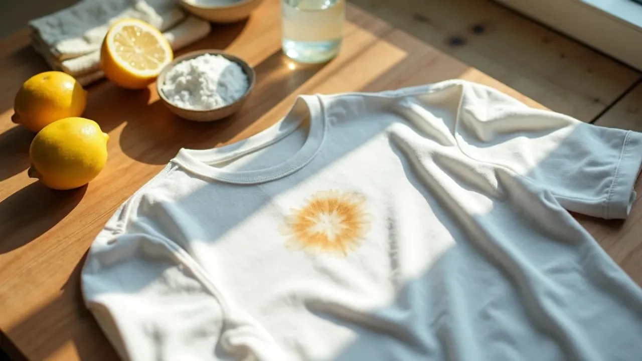 Cara Menghilangkan Noda di Baju Putih dengan Bahan Rumahan