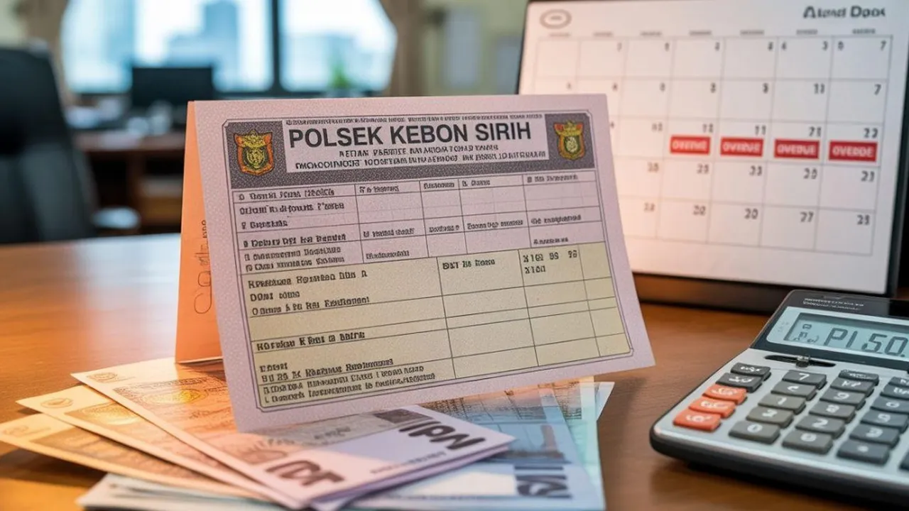 Cara Menghitung Denda Pajak Motor yang Telat Bayar