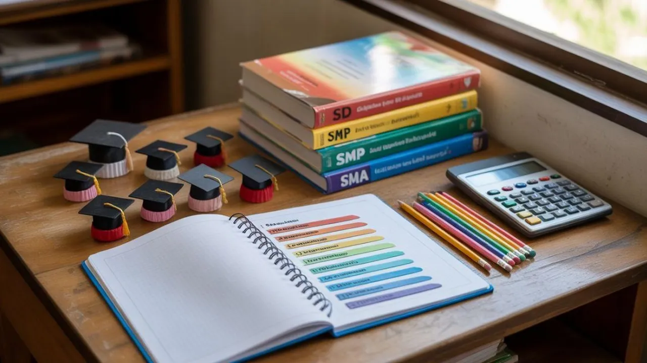 Cara Menghitung Tahun Lulus Sekolah dari SD hingga SMA