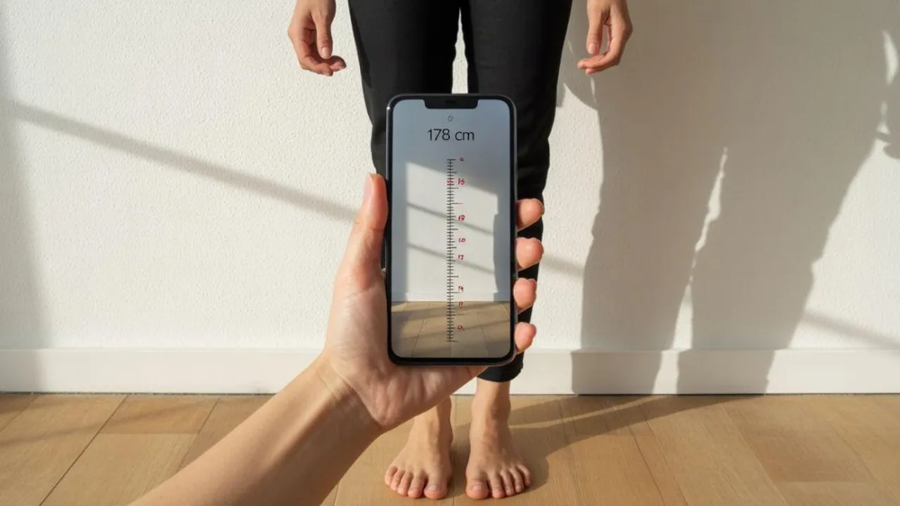 Cara Mengukur Tinggi Badan Menggunakan HP