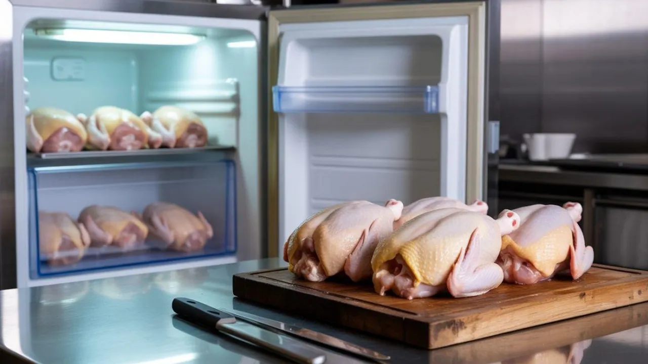 Cara Menyimpan Ayam di Kulkas dan Tanpa Kulkas