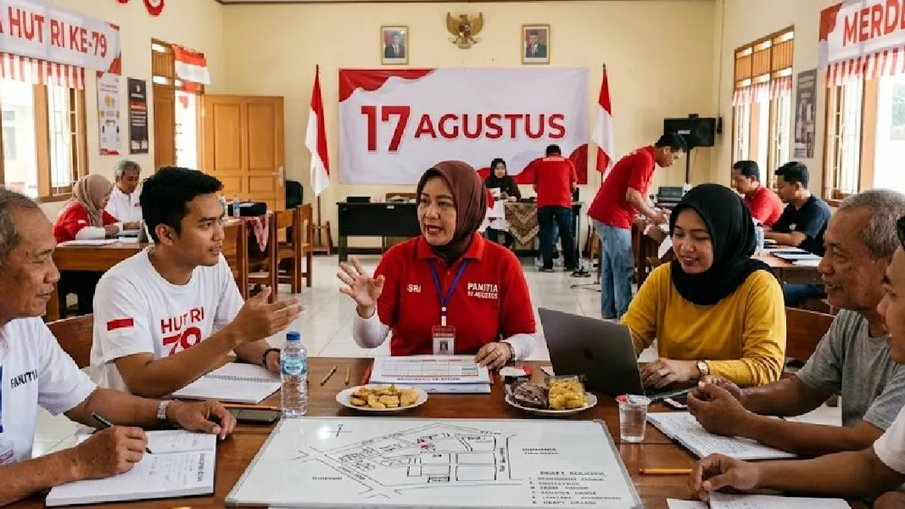Cara Menyusun Panitia 17 Agustus yang Rapi, Lengkap dengan Contoh Struktur di Berbagai Acara