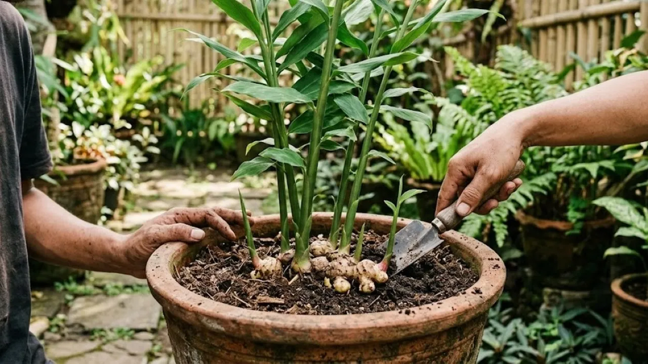 Cara Merawat Jahe dalam Pot agar Cepat Besar dan Bisa Dipanen di Rumah, Hasil Melimpah
