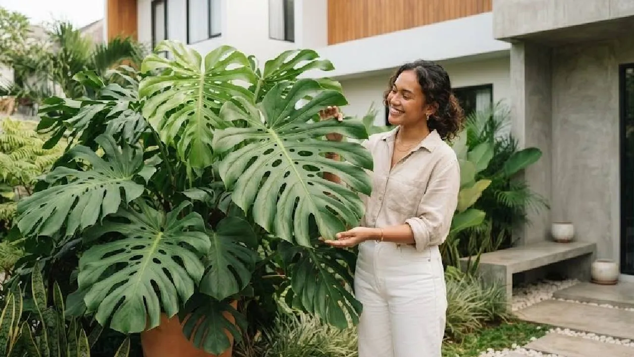 Cara Merawat Monstera agar Daunnya Besar dan Sehat, Jangan Asal Siram