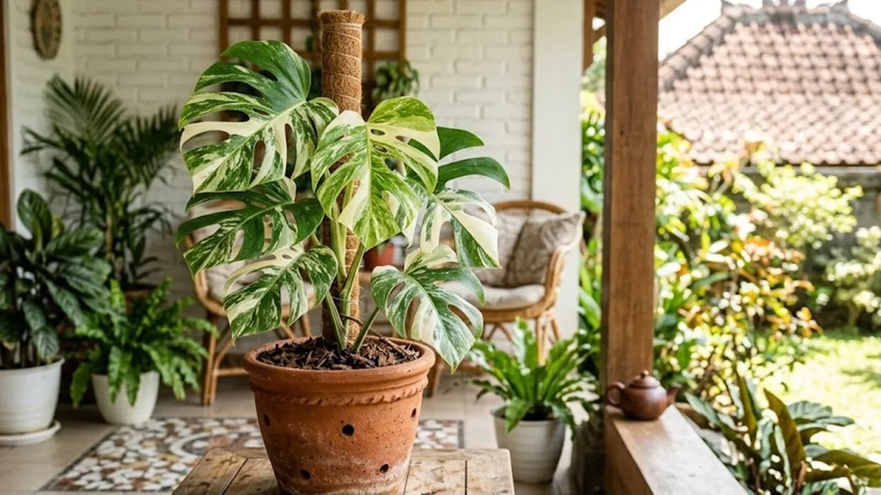 Cara Merawat Monstera Variegata agar Tidak Kembali Hijau, Cahaya Saja Ternyata Belum Cukup