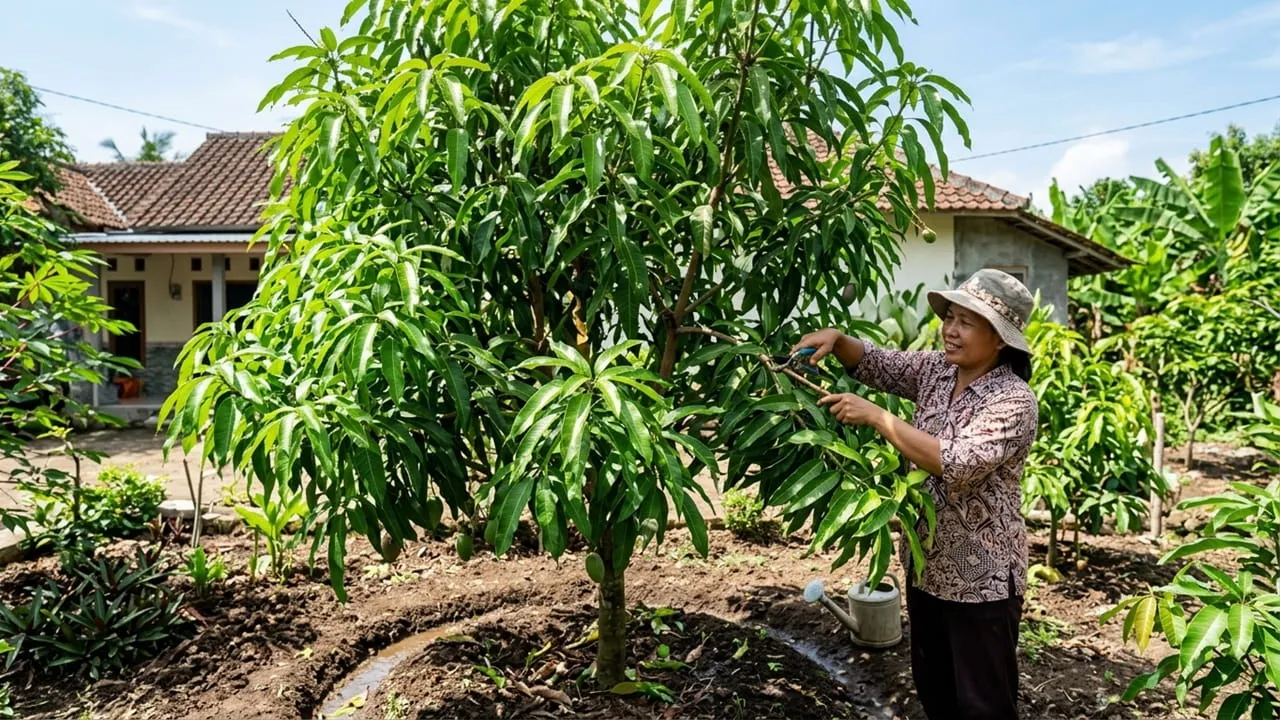 Cara Merawat Pohon Mangga Agar Daunnya Tidak Mudah Rontok, 7 Langkah Agar Rindang Dan Sejuk