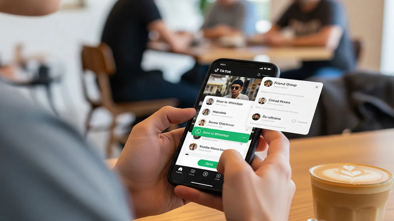 Cara Share Video TikTok ke WhatsApp dengan Mudah dan Cepat