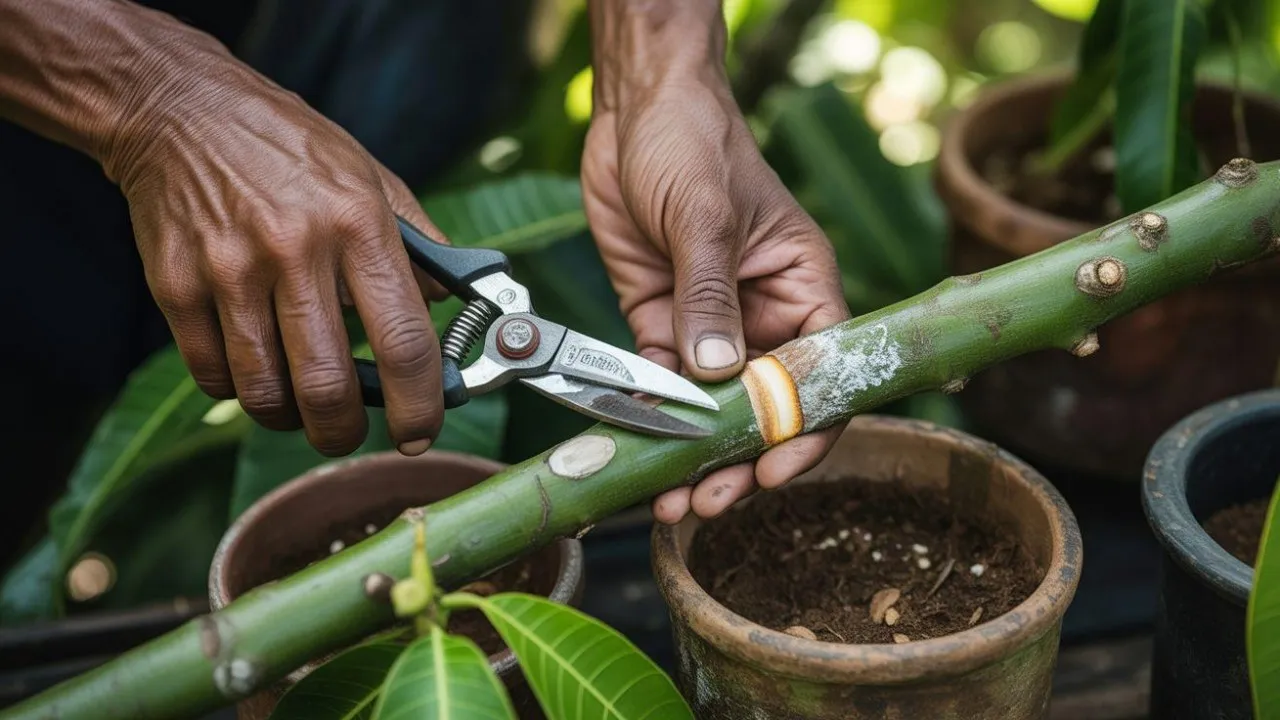 Cara Stek Pohon Mangga yang Benar agar Cepat Berakar dan Berbuah Lebat