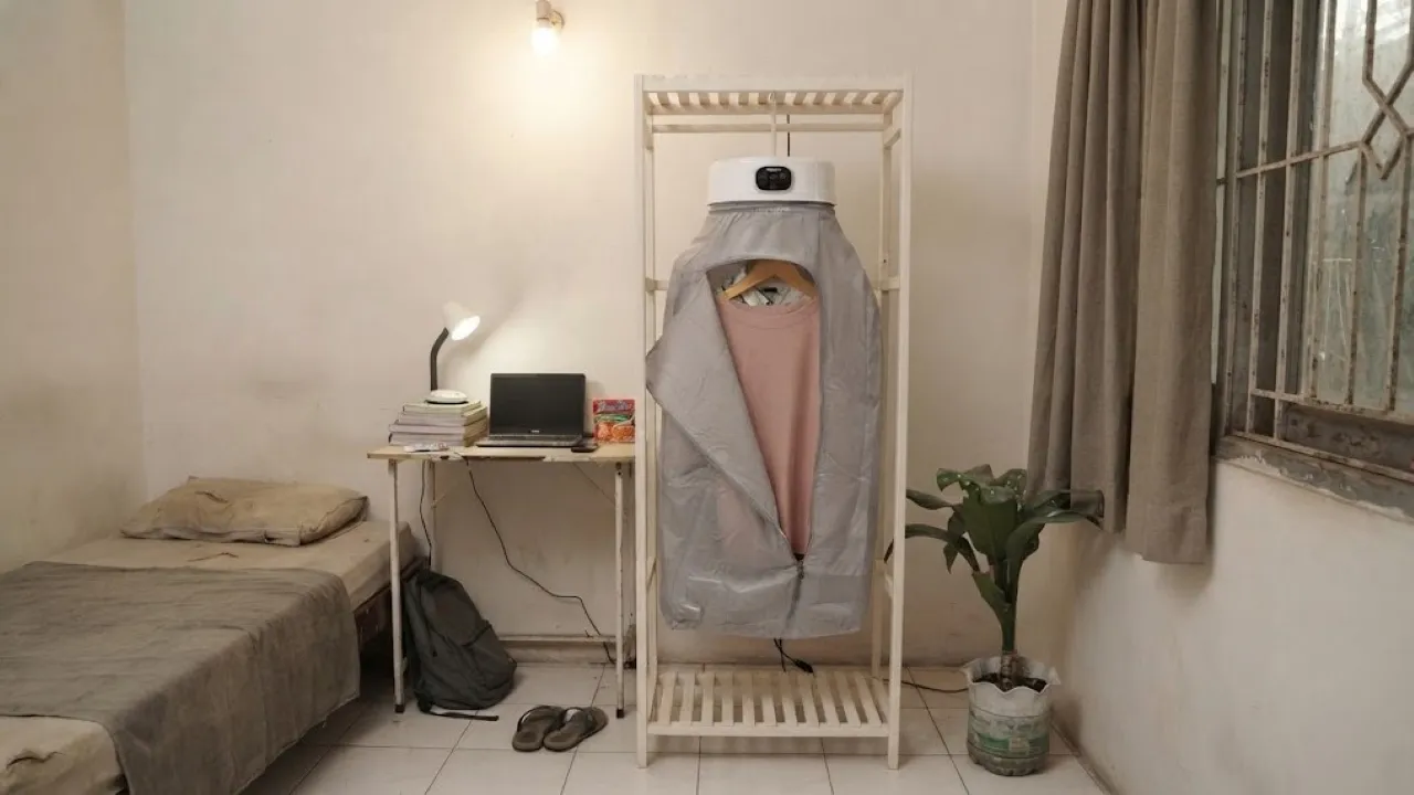 Cari Pengering Baju untuk Kamar Kos? Ini Solusi untuk Ruangan yang Sempit Cari Pengering Baju untuk Kamar Kos? Ini Solusi untuk Ruangan yang Sempit