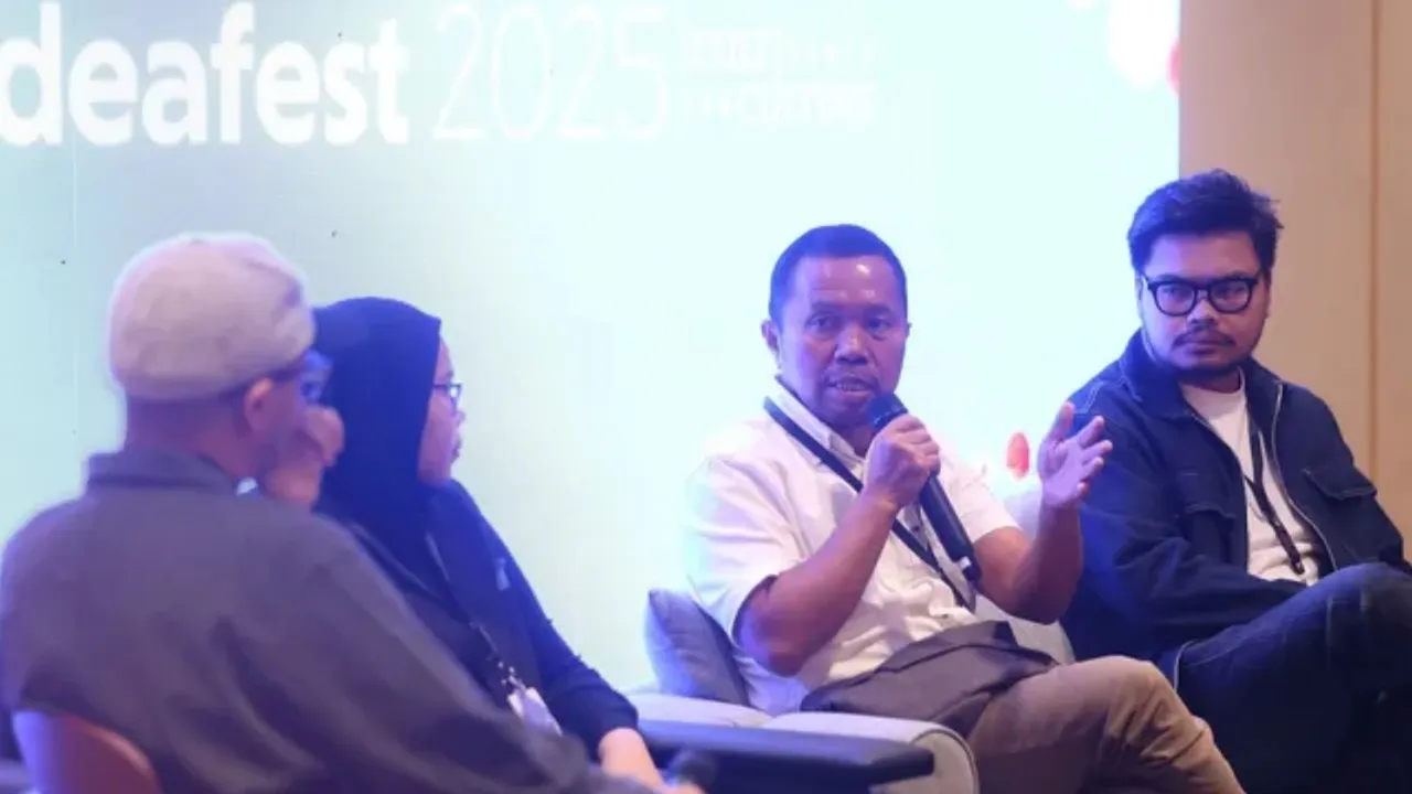 CCO KLY Wenseslaus Manggut Bahas Arah Baru Media Digital di IdeaFest 2025