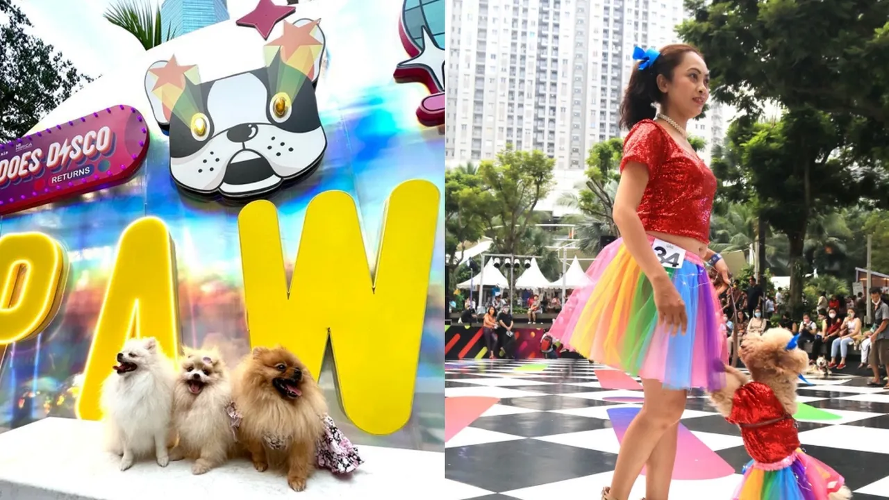 Central Park Mall Hadirkan Dog Does Disco 'Returns', Dihadiri oleh Sederet Selebriti Pecinta Anjing