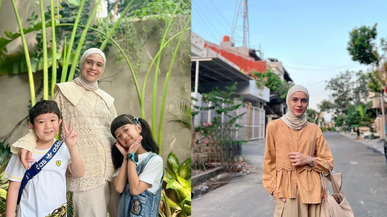 Cerita Nycta Gina Terlambat Jemput Anak Sekolah Gara-Gara Daster